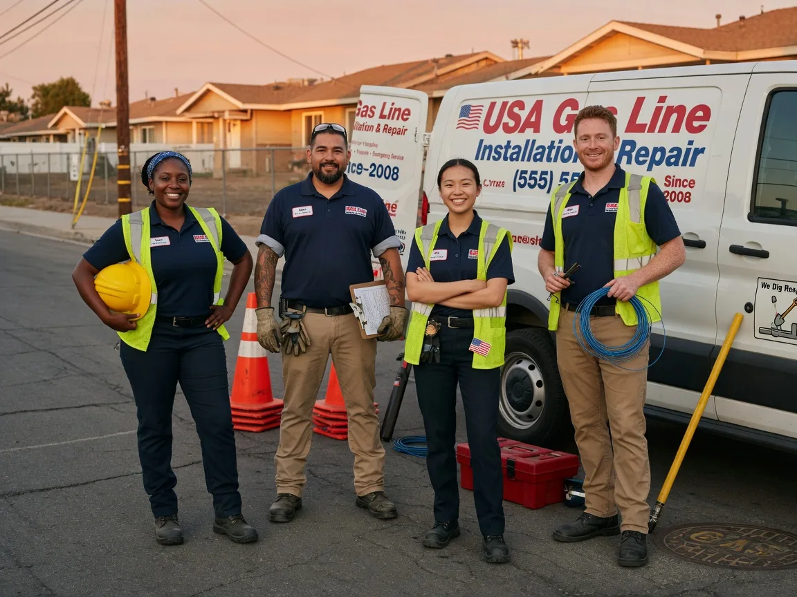 Gas Line Installation company in Thornfield, MO